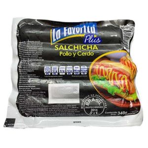 Salchichas pollo y cerdo 340g